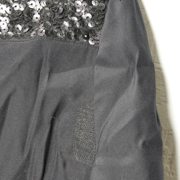 Magaschoni New York Black Sequin Silk Jacket – Size 2 - Picture 12 of 15